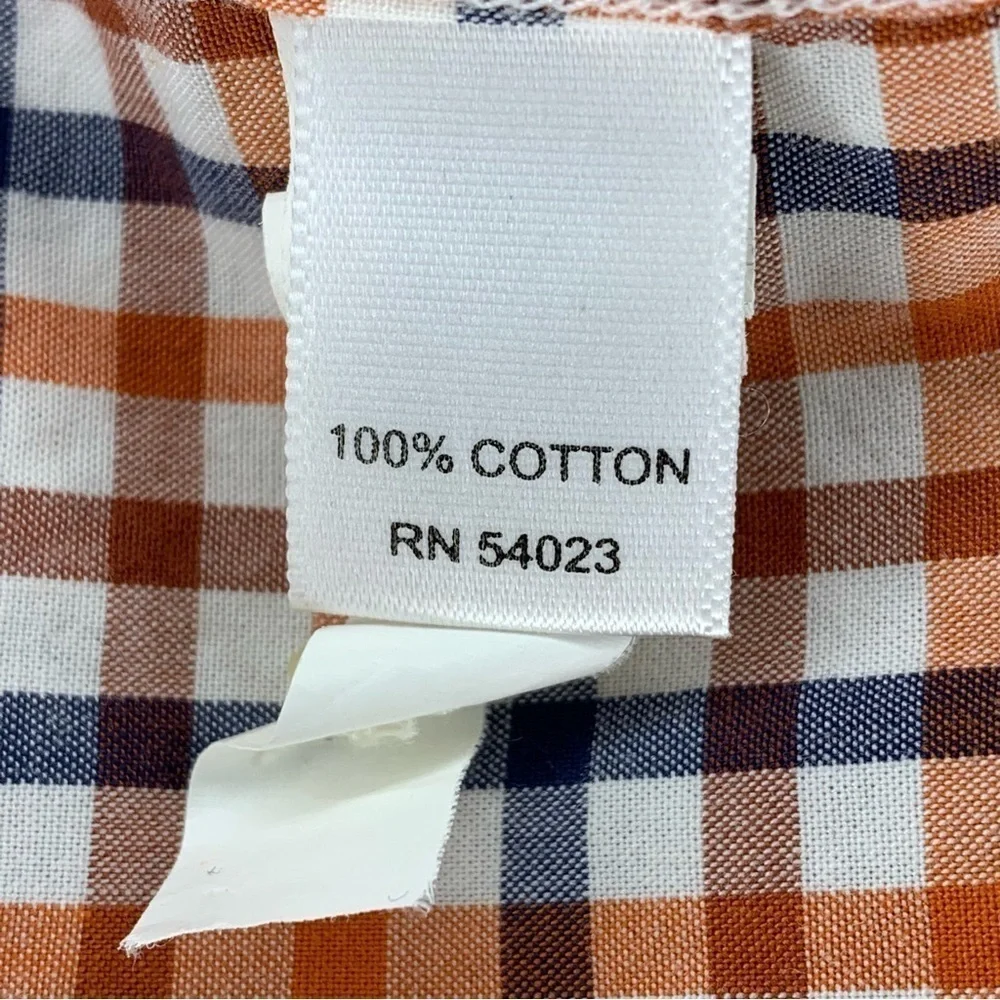 Banana Republic Small Plaid Button Down Shirt Long Sleeve Cotton Preppy Small